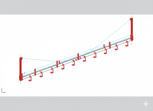 FT360 Automatic Square Pipe Nipple System for 200 Ft