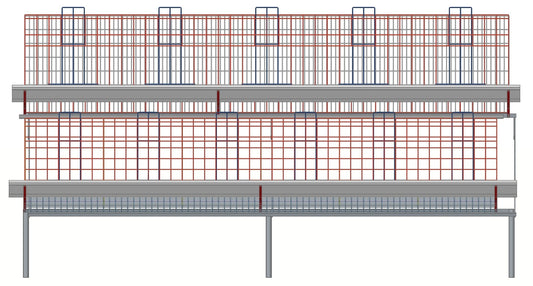 FT508 A Type Broiler Breeder Cages