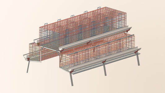 FT495 A Type Broiler Breeder Cages