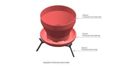 FT50 Deluxe Turbo Chick Feeder