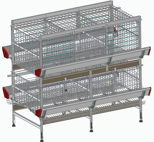 FT475 H Type Broiler Breeder Cage
