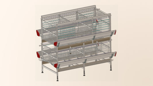 FT495 H Type Broiler Breeder Cage