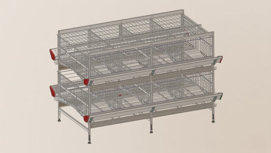 FT660 H-Type Commercial Layer Cages